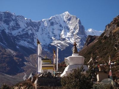 Stupa-in-thame-nepal