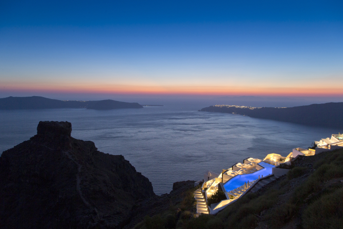 Grace Santorini at Sunset